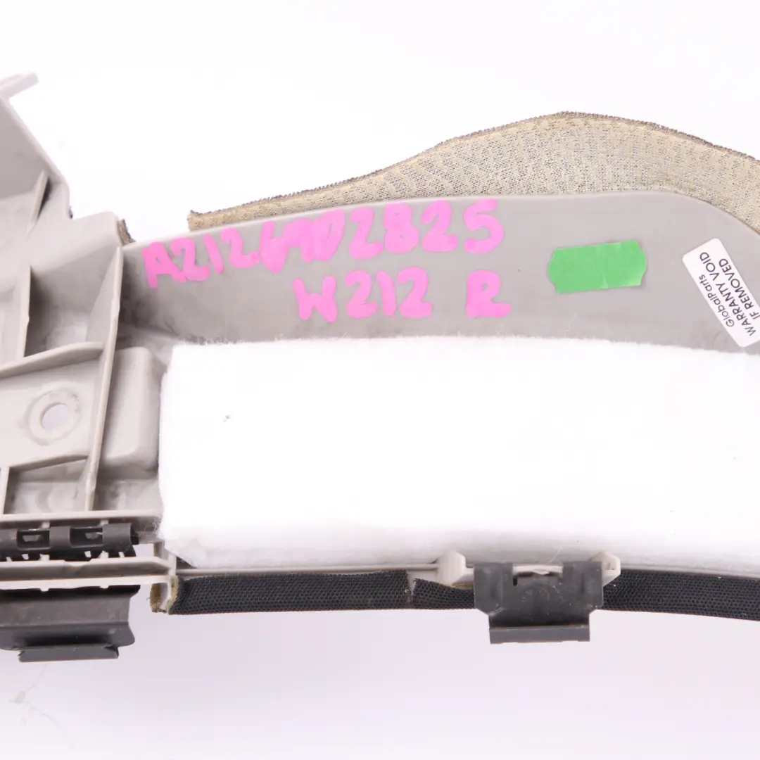 Trim Mercedes W212 Rear Right O/S Bottom Black to Seat Cover with Part number A2126902825 Seat Cover Trim Mercedes W212 Rear Right O/S Bottom Black - SKU A2126902825 - Part number A2126902825