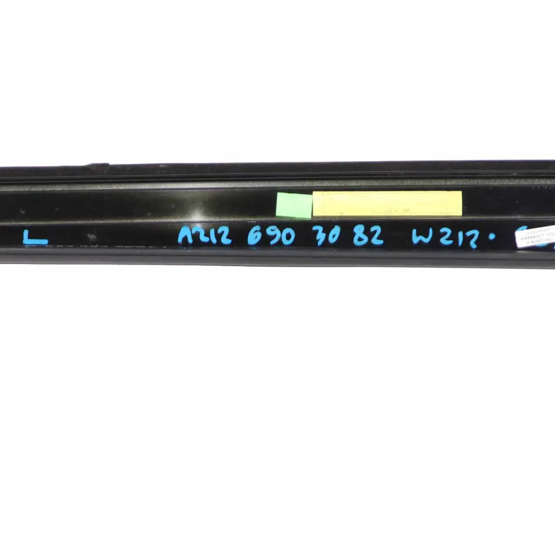 Mercedes S212 Window Strip Trim Roof Top Moulding Left N/S Black - SKU A2126903082 - Part number A2126903082
