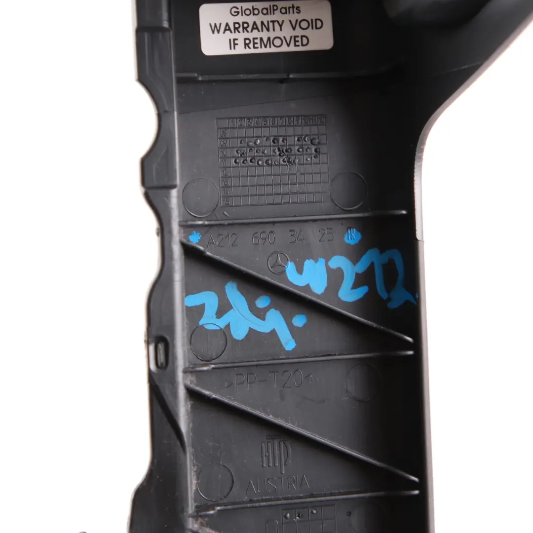  Embellecedor Maletero Mercedes W212 Space Panel Tapa Trasera Derecha - SKU A2126903425 - Número de pieza A2126903425