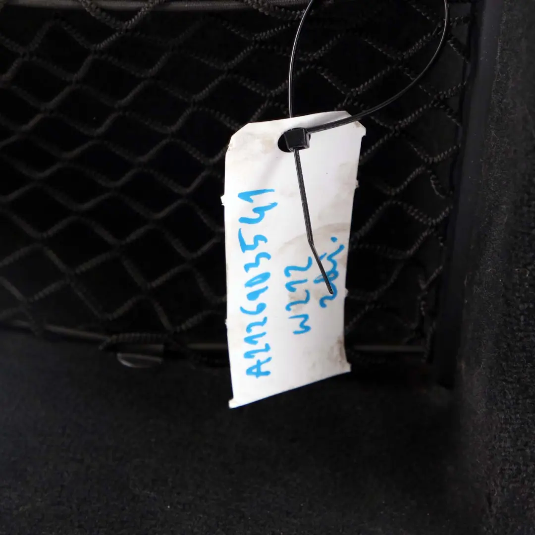 Mercedes W212 Tailgate Trim Left Trunk Interior Cover Panel Rear N/S - SKU A2126903541 - Part number A2126903541