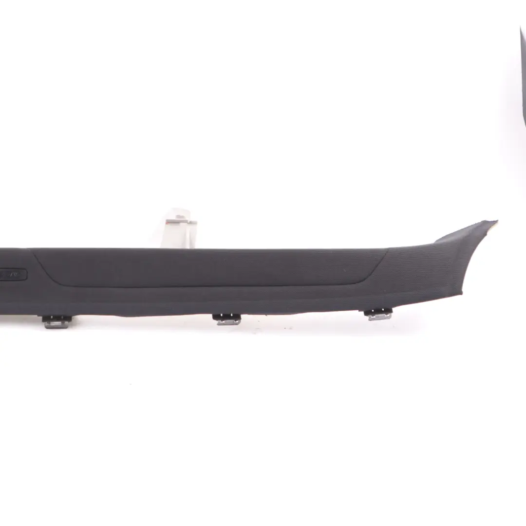 Mercedes W212 C Pillar Cover Trim Rear Left N/S Quarter Panel Black - SKU A2126903725 - Part number A2126903725