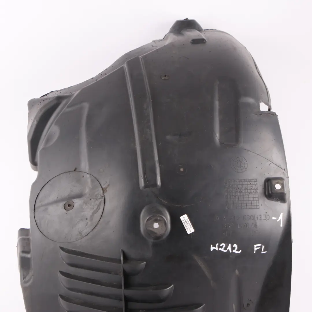 Arch Mercedes W212 Front Left N/S Liner Housing Trim Front Section to Cover Wheel with Part number A2126904330 Cover Wheel Arch Mercedes W212 Front Left N/S Liner Housing Trim Front Section - SKU A2126904330-1 - Part number A2126904330