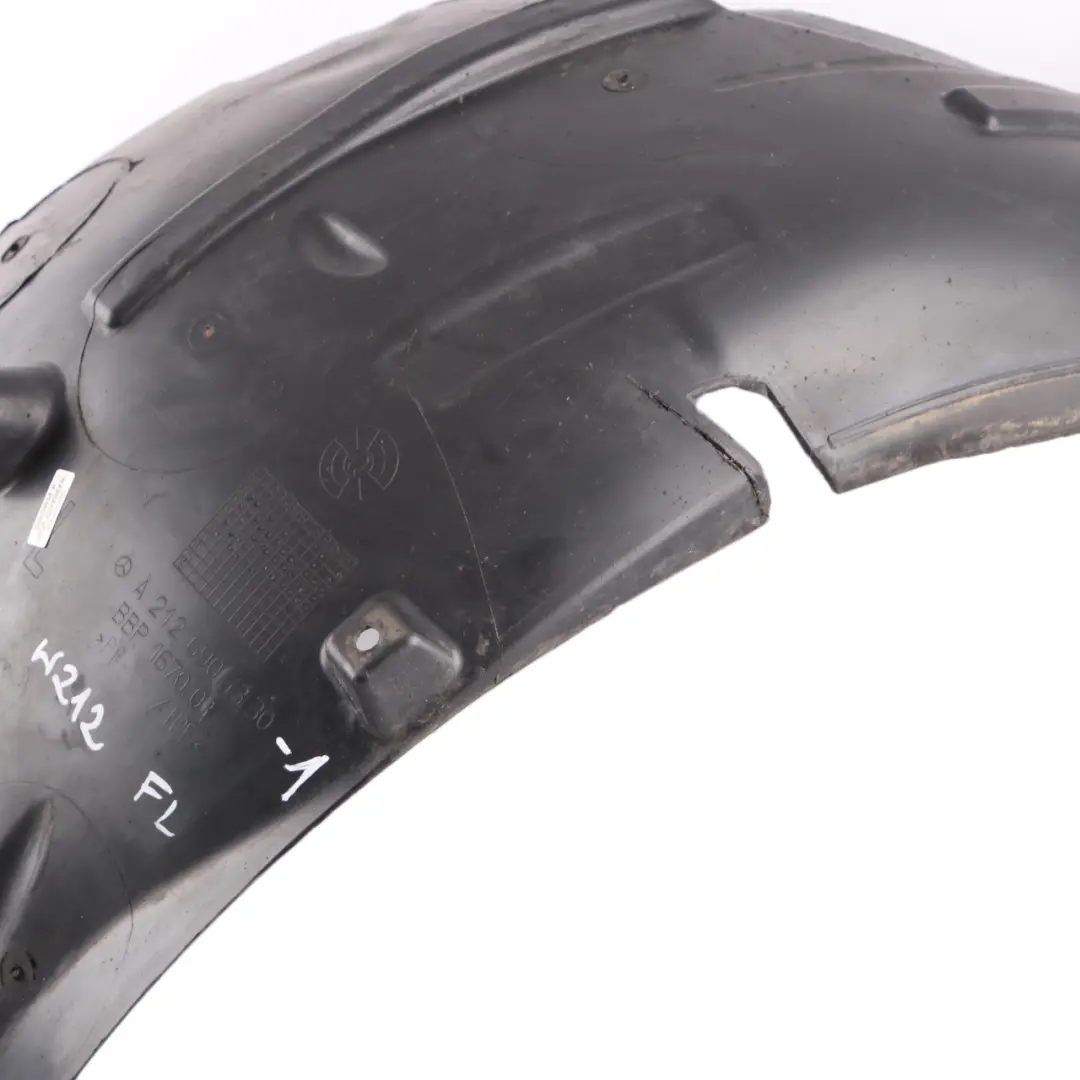 Cover Wheel Arch Mercedes W212 Front Left N/S Liner Housing Trim Front Section - SKU A2126904330-1 - Part number A2126904330