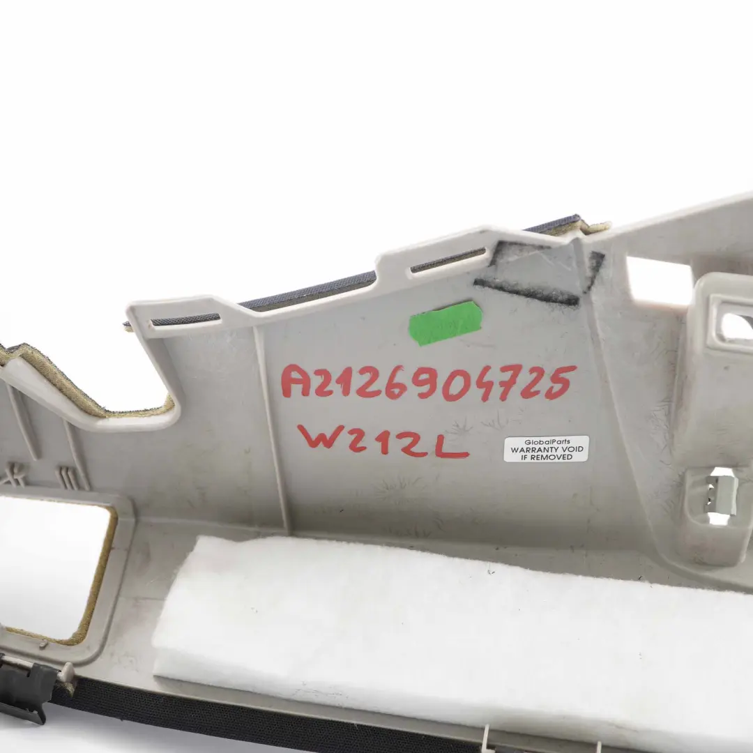 Mercedes W212 Plaque de Seuil Arriere Porte Gauche Panneau de Garniture d'Entrée - SKU A2126904725 - Numéro de pièce A2126904725
