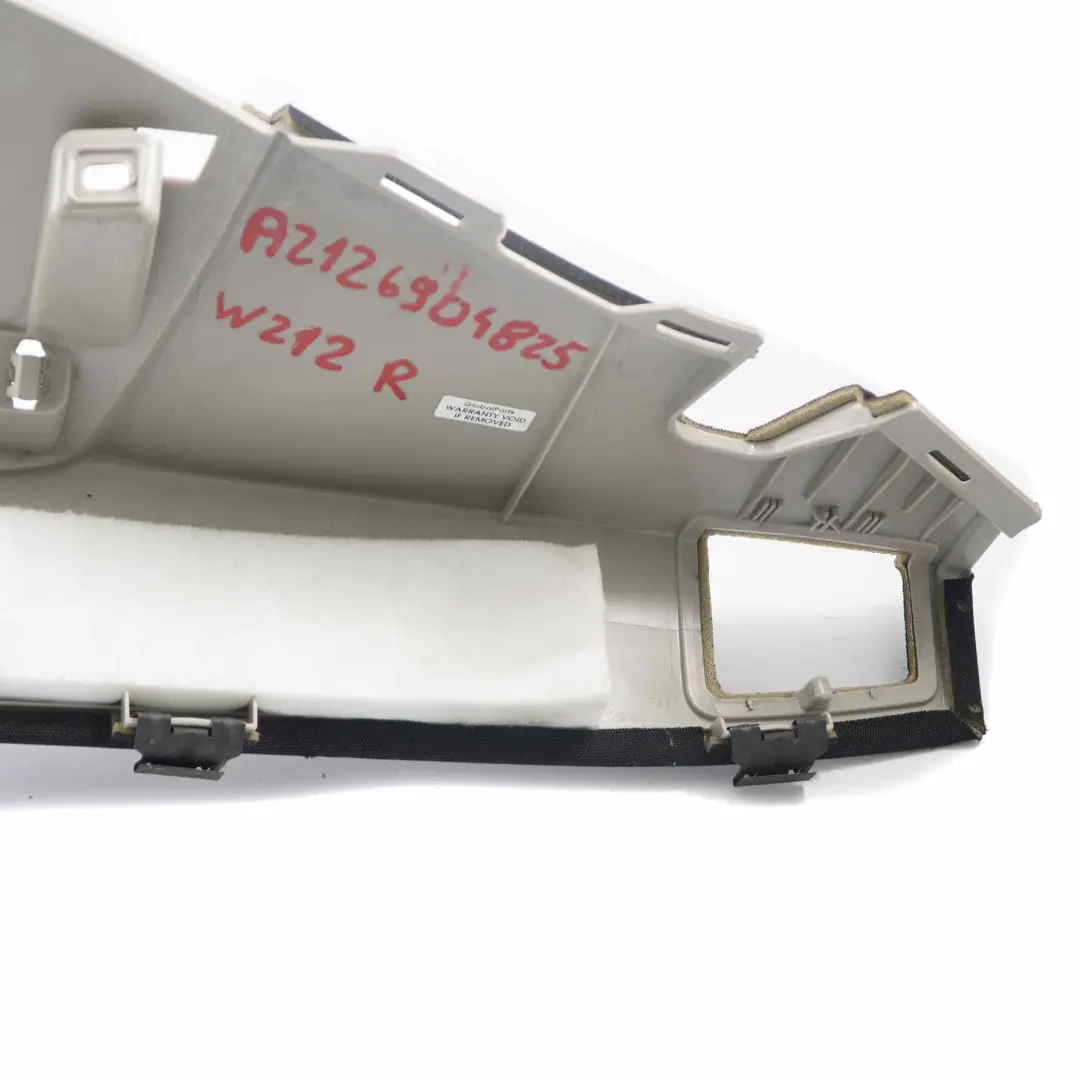 Mercedes W212 Estate Entrance Cover Rear Right Door O/S Trim Panel - SKU A2126904825 - Part number A2126904825