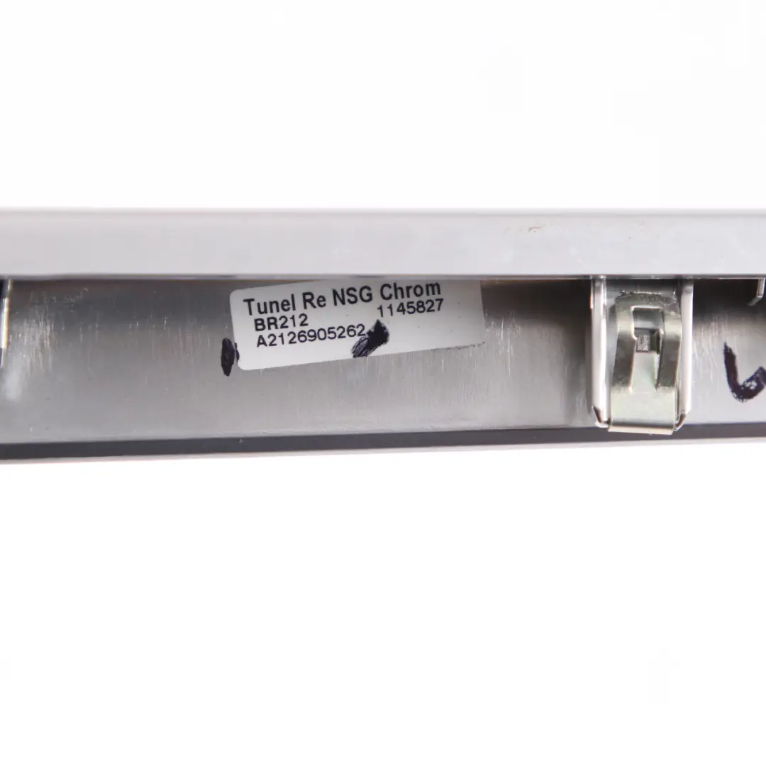 Centre Console Trim Right O/S Cover Strip Chrome to Mercedes W212 with Part number A2126905262 Mercedes W212 Centre Console Trim Right O/S Cover Strip Chrome - SKU A2126905262 - Part number A2126905262