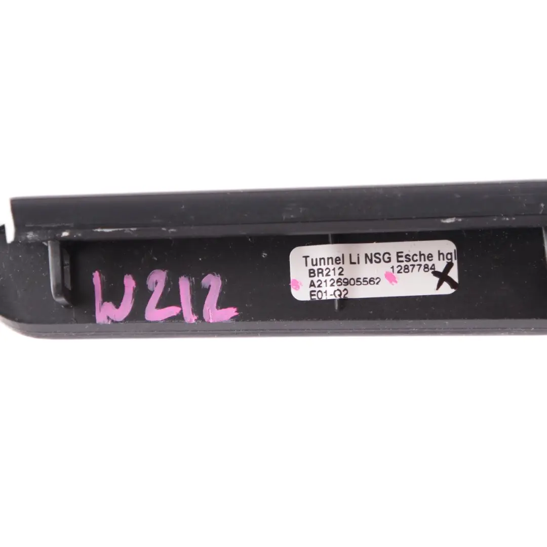 Trim Panel Mercedes W212 Centre Console Cover Left N/S High-Gloss to with Part number A2126905562 Trim Panel Mercedes W212 Centre Console Cover Left N/S High-Gloss - SKU A2126905562 - Part number A2126905562