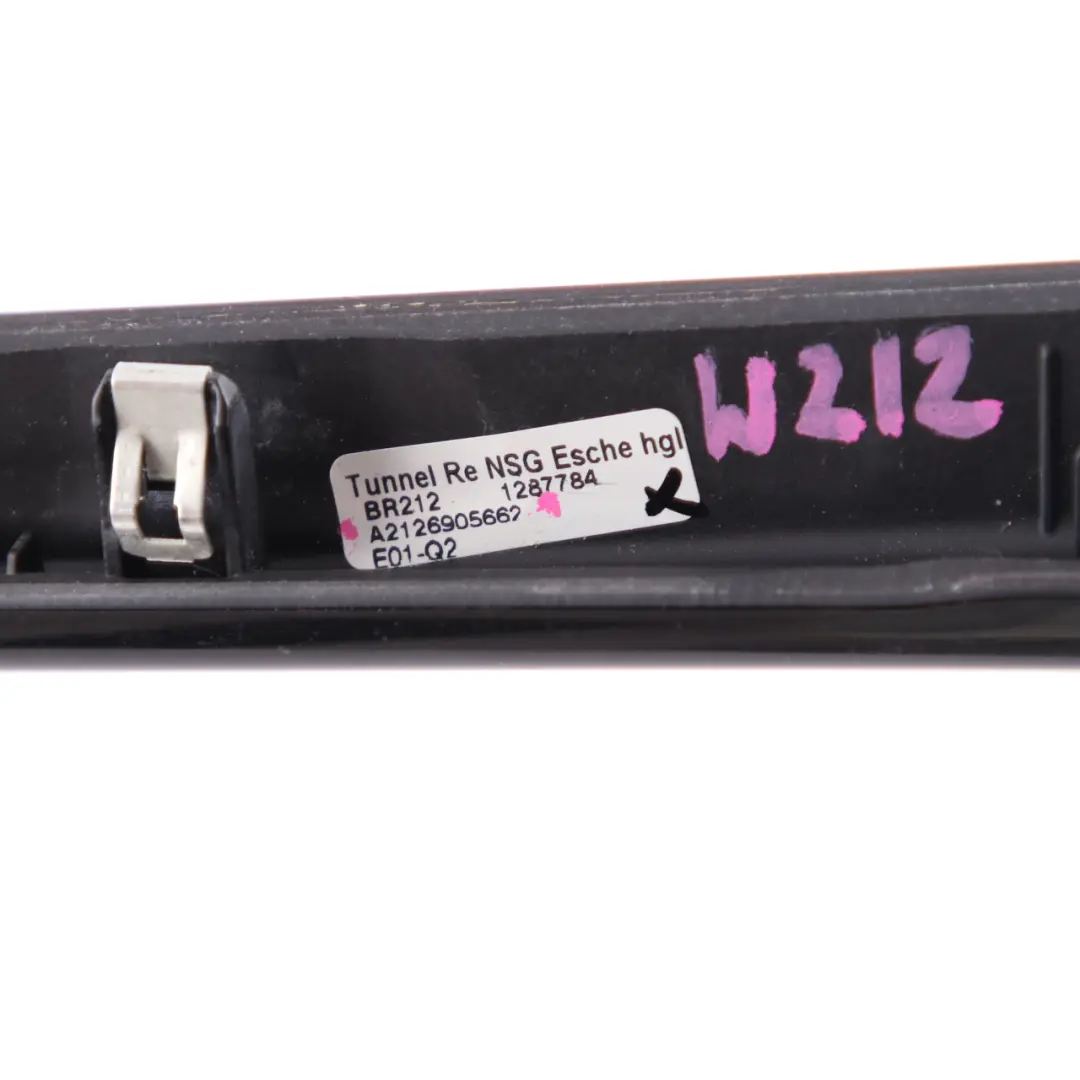  Embellecedor Consola Central Mercedes W212 Tapa Derecha Alto Brillo - SKU A2126905662 - Número de pieza A2126905662