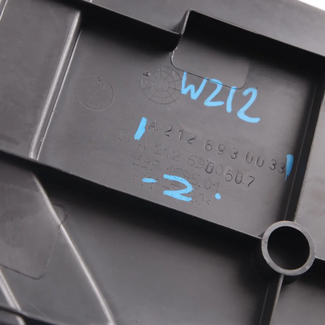 Boot Trunk Floor Covering Trim Panelling Black to Mercedes W212 with Part number A2126930033 Mercedes W212 Boot Trunk Floor Covering Trim Panelling Black - SKU A2126930033 - Part number A2126930033