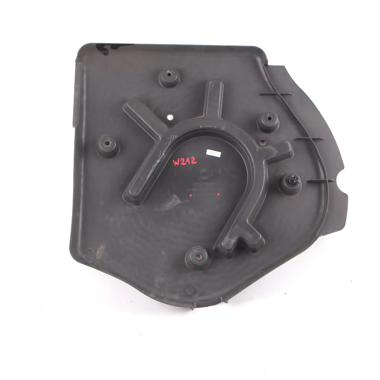 Mercedes W212 Supporto ruota di scorta Pannello di copertura Trim A2126930217