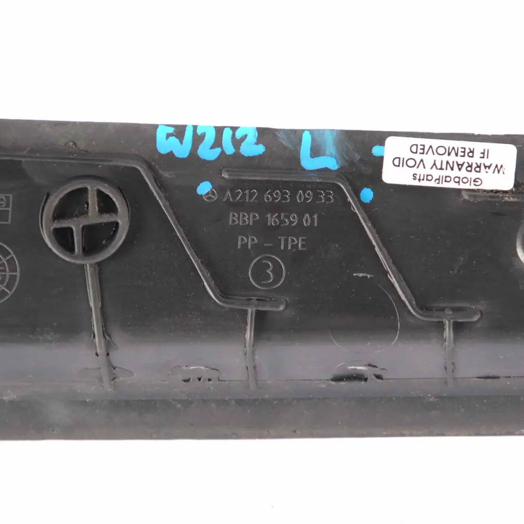  Kofferraum Verkleidung Mercedes W212 Abdeckung Rückseite Links Schwarz - SKU A2126930933 - Teilenummer A2126930933