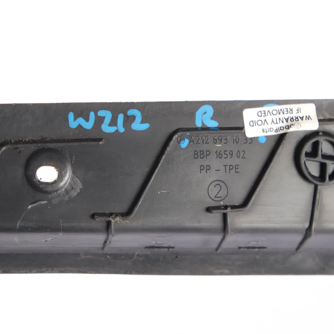  Kofferraum Verkleidung Mercedes W212 Verkleidung Abdeckung Hinten Rechts Schwarz - SKU A2126931033 - Teilenummer A2126931033