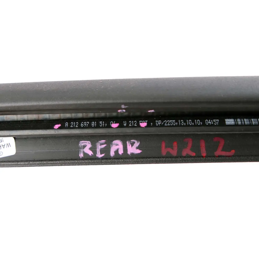  Door Seal Mercedes W212 Rear Left Right N/O/S Gasket Rubber Guard - SKU A2126970151 - Part number A2126970151