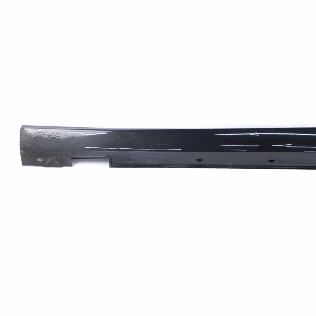 Side Skirt Cover Left N/S Sill Panel Saloon Obsidian Black - 197 to Mercedes W212 with Part number A2126980154 Mercedes W212 Side Skirt Cover Left N/S Sill Panel Saloon Obsidian Black - 197 - SKU A2126980154-OB1 - Part number A2126980154