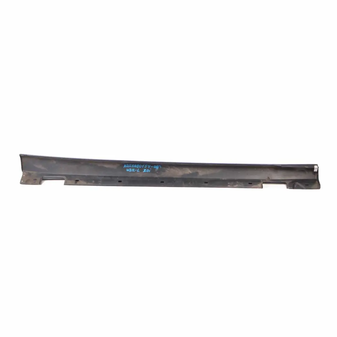 Mercedes W212 Side Skirt Cover Left N/S Sill Panel Saloon Obsidian Black - 197 - SKU A2126980154-OB1 - Part number A2126980154