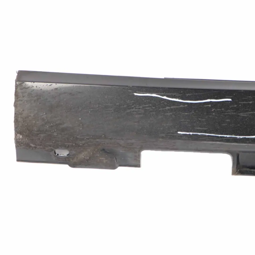 Side Skirt Cover Left N/S Sill Panel Saloon Obsidian Black - 197 to Mercedes W212 with Part number A2126980154 Mercedes W212 Side Skirt Cover Left N/S Sill Panel Saloon Obsidian Black - 197 - SKU A2126980154-OB1 - Part number A2126980154