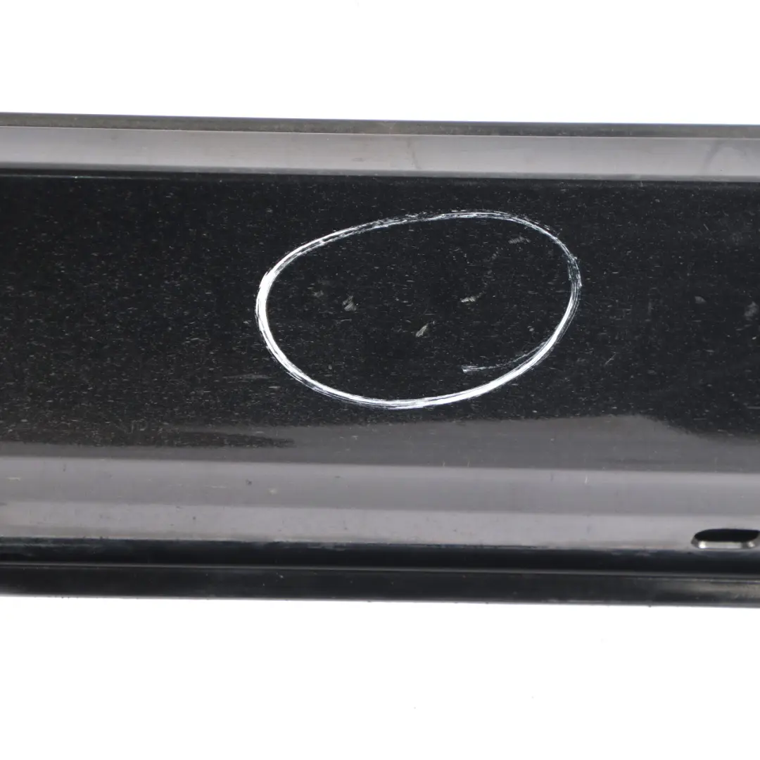 Mercedes W212 Side Skirt Cover Left N/S Sill Panel Saloon Obsidian Black - 197 - SKU A2126980154-OB - Part number A2126980154