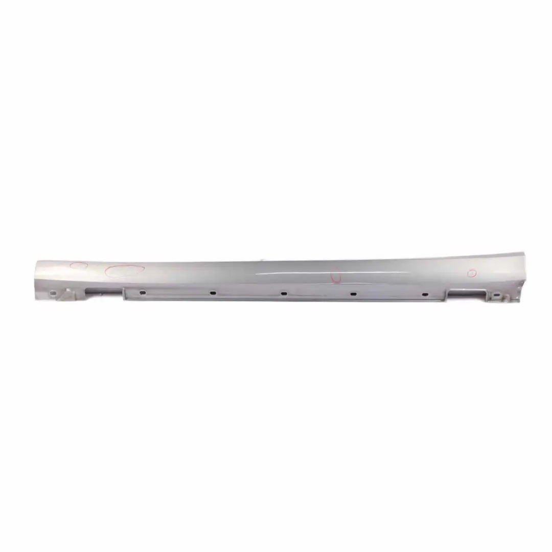 Side Skirt Cover Left N/S Sill Panel Saloon Palladium Silver - 792 to Mercedes W212 with Part number A2126980154 Mercedes W212 Side Skirt Cover Left N/S Sill Panel Saloon Palladium Silver - 792 - SKU A2126980154-PAL - Part number A2126980154
