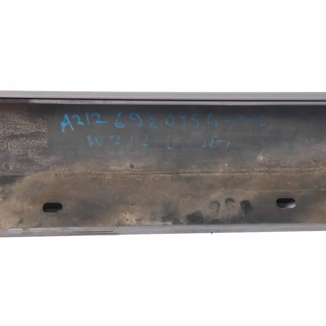 Mercedes W212 Side Skirt Cover Left N/S Sill Panel Saloon Palladium Silver - 792 - SKU A2126980154-PAL - Part number A2126980154
