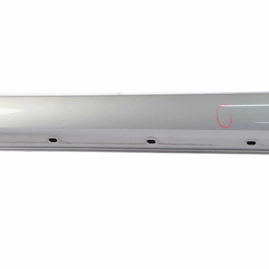 Side Skirt Cover Left N/S Sill Panel Saloon Palladium Silver - 792 to Mercedes W212 with Part number A2126980154 Mercedes W212 Side Skirt Cover Left N/S Sill Panel Saloon Palladium Silver - 792 - SKU A2126980154-PAL - Part number A2126980154