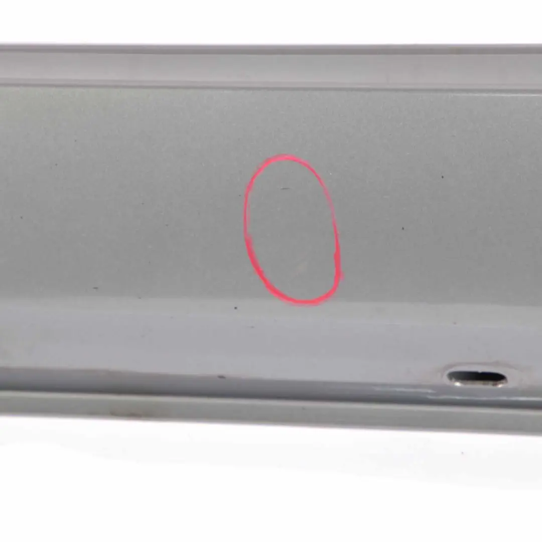 Side Skirt Cover Left N/S Sill Panel Saloon Palladium Silver - 792 to Mercedes W212 with Part number A2126980154 Mercedes W212 Side Skirt Cover Left N/S Sill Panel Saloon Palladium Silver - 792 - SKU A2126980154-PAL - Part number A2126980154