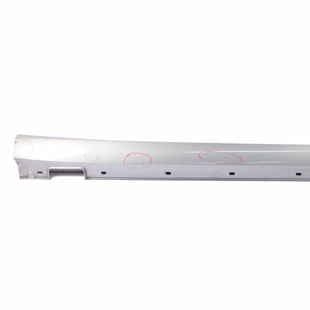 Side Skirt Cover Right O/S Sill Panel Saloon Palladium Silver 792 to Mercedes W212 with Part number A2126980254 Mercedes W212 Side Skirt Cover Right O/S Sill Panel Saloon Palladium Silver 792 - SKU A2126980254-PAL1 - Part number A2126980254