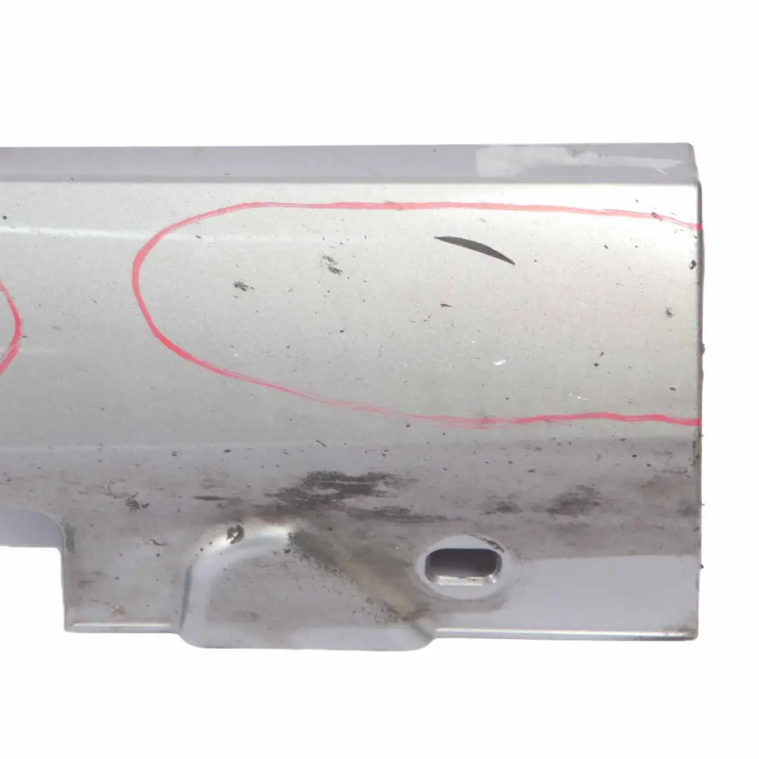 Side Skirt Cover Right O/S Sill Panel Saloon Palladium Silver 792 to Mercedes W212 with Part number A2126980254 Mercedes W212 Side Skirt Cover Right O/S Sill Panel Saloon Palladium Silver 792 - SKU A2126980254-PAL1 - Part number A2126980254