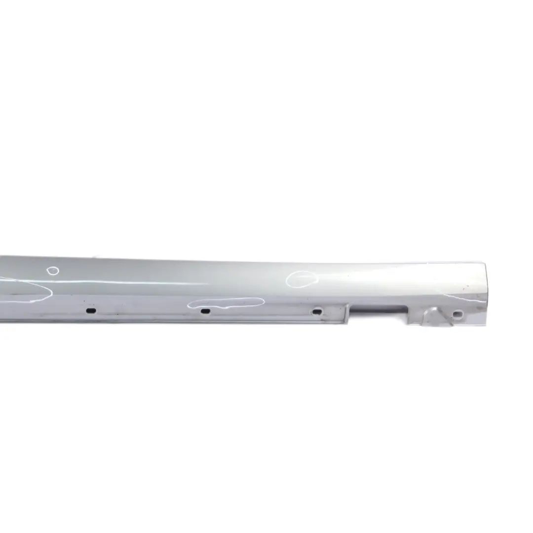 Side Skirt Cover Right O/S Sill Panel Saloon Palladium Silver 792 to Mercedes W212 with Part number A2126980254 Mercedes W212 Side Skirt Cover Right O/S Sill Panel Saloon Palladium Silver 792 - SKU A2126980254-PAL - Part number A2126980254