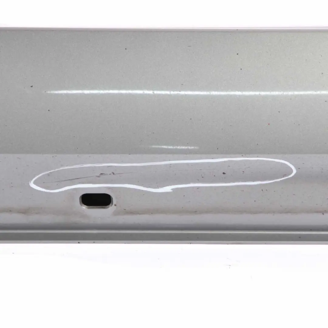 Side Skirt Cover Right O/S Sill Panel Saloon Palladium Silver 792 to Mercedes W212 with Part number A2126980254 Mercedes W212 Side Skirt Cover Right O/S Sill Panel Saloon Palladium Silver 792 - SKU A2126980254-PAL - Part number A2126980254