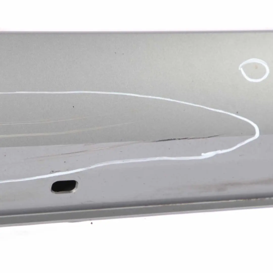 Side Skirt Cover Right O/S Sill Panel Saloon Palladium Silver 792 to Mercedes W212 with Part number A2126980254 Mercedes W212 Side Skirt Cover Right O/S Sill Panel Saloon Palladium Silver 792 - SKU A2126980254-PAL - Part number A2126980254