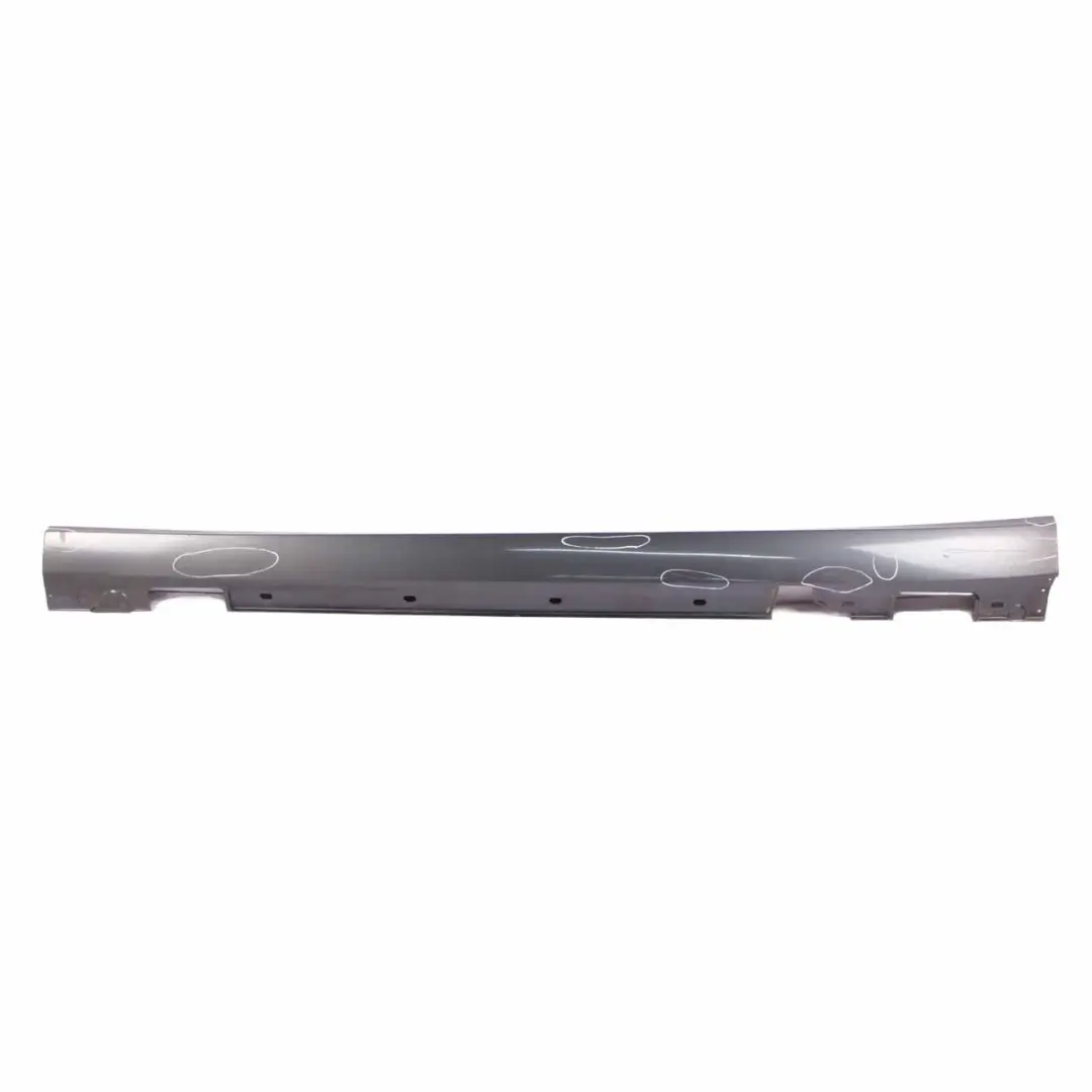 Side Skirt Cover Left N/S Sill Panel Estate Tenorite Grey - 755 to Mercedes S212 with Part number A2126981154 Mercedes S212 Side Skirt Cover Left N/S Sill Panel Estate Tenorite Grey - 755 - SKU A2126981154-TNG - Part number A2126981154