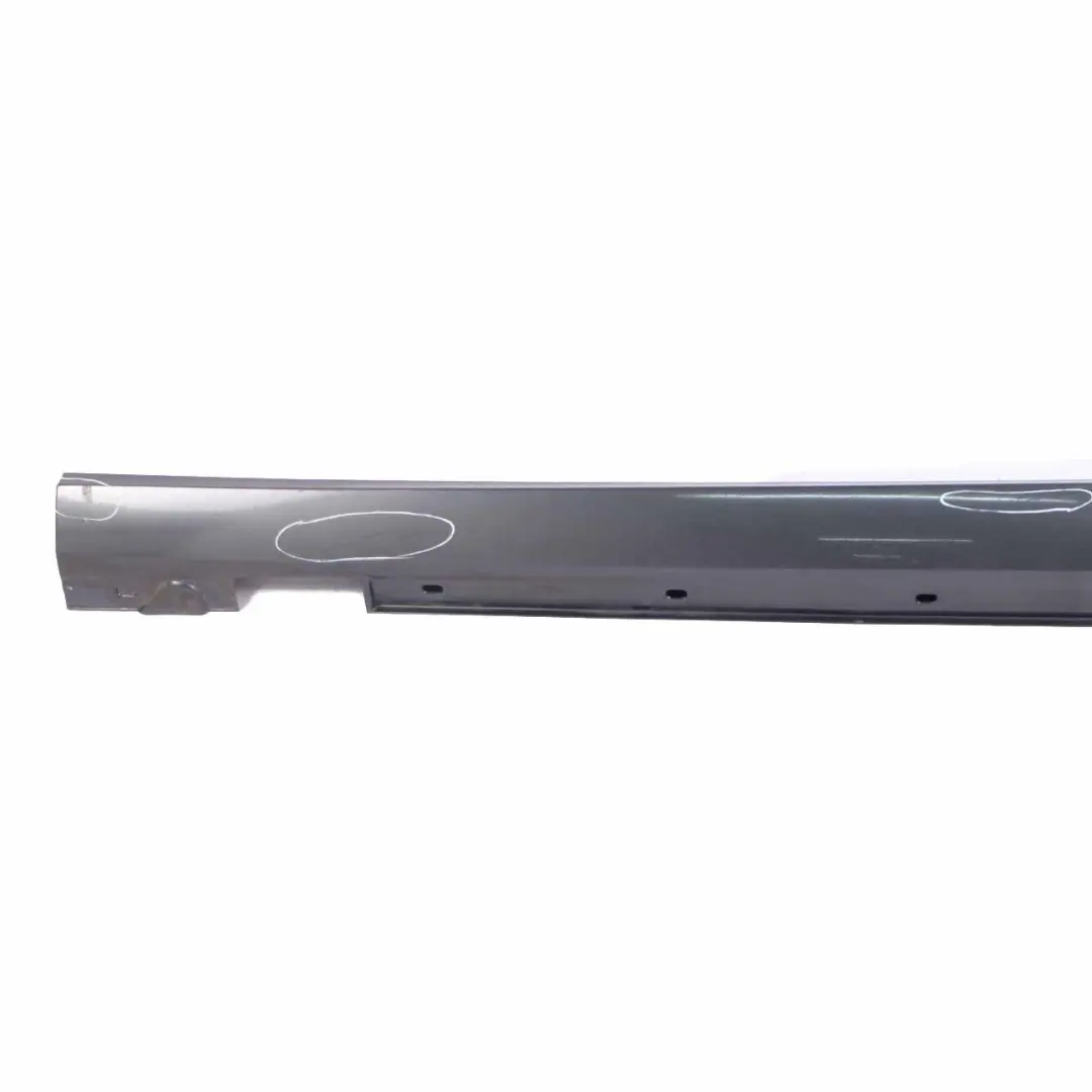 Side Skirt Cover Left N/S Sill Panel Estate Tenorite Grey - 755 to Mercedes S212 with Part number A2126981154 Mercedes S212 Side Skirt Cover Left N/S Sill Panel Estate Tenorite Grey - 755 - SKU A2126981154-TNG - Part number A2126981154