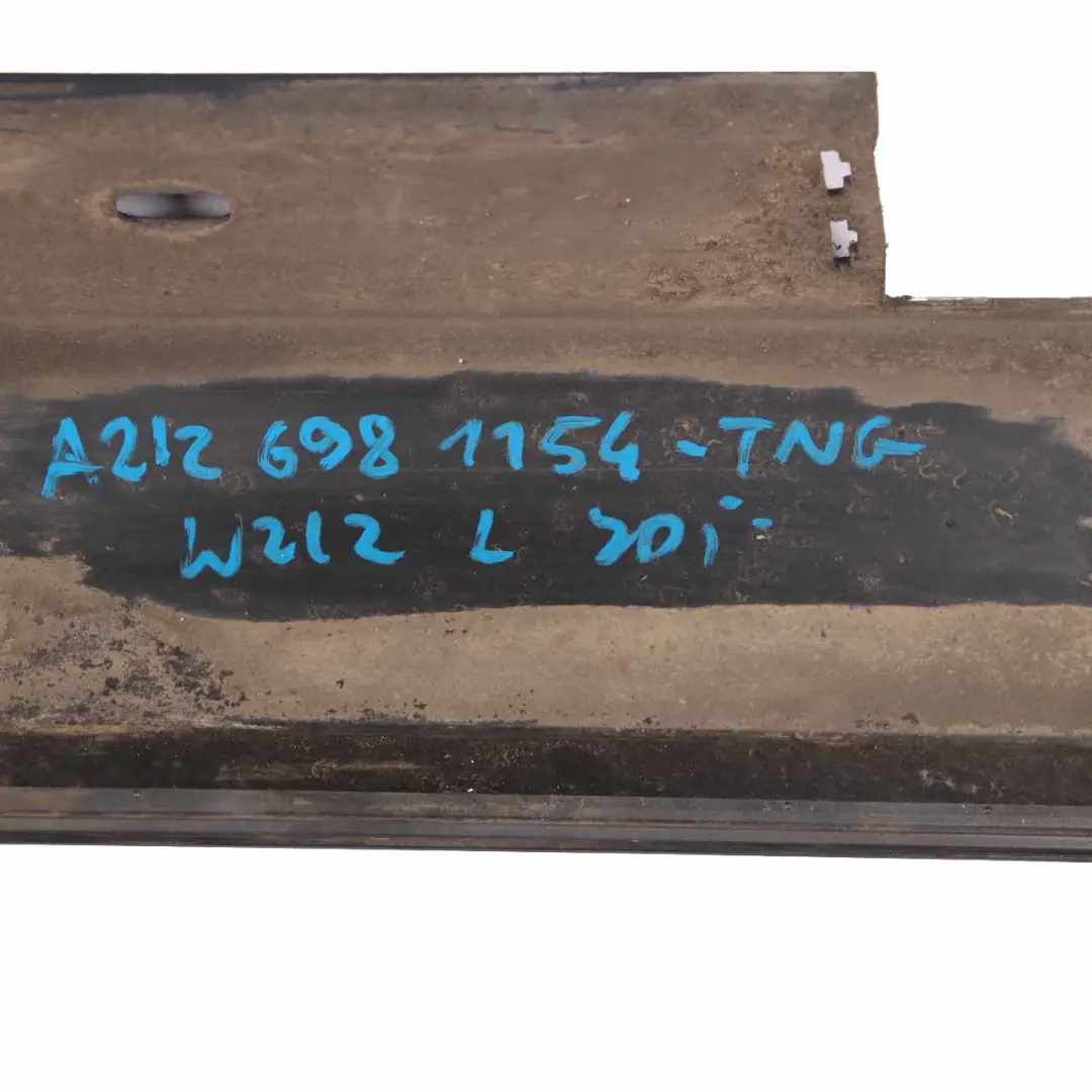 Side Skirt Cover Left N/S Sill Panel Estate Tenorite Grey - 755 to Mercedes S212 with Part number A2126981154 Mercedes S212 Side Skirt Cover Left N/S Sill Panel Estate Tenorite Grey - 755 - SKU A2126981154-TNG - Part number A2126981154