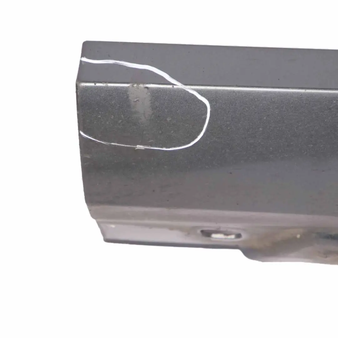 Side Skirt Cover Left N/S Sill Panel Estate Tenorite Grey - 755 to Mercedes S212 with Part number A2126981154 Mercedes S212 Side Skirt Cover Left N/S Sill Panel Estate Tenorite Grey - 755 - SKU A2126981154-TNG - Part number A2126981154
