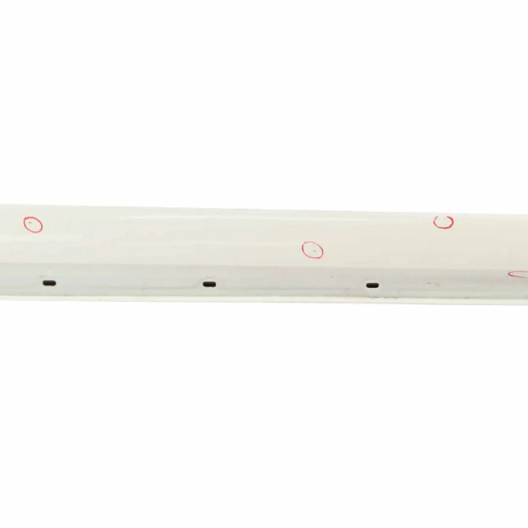 Side Skirt Cover Right O/S Sill Panel Estate Calcite White - 650 to Mercedes S212 with Part number A2126981254 Mercedes S212 Side Skirt Cover Right O/S Sill Panel Estate Calcite White - 650 - SKU A2126981254-CW - Part number A2126981254