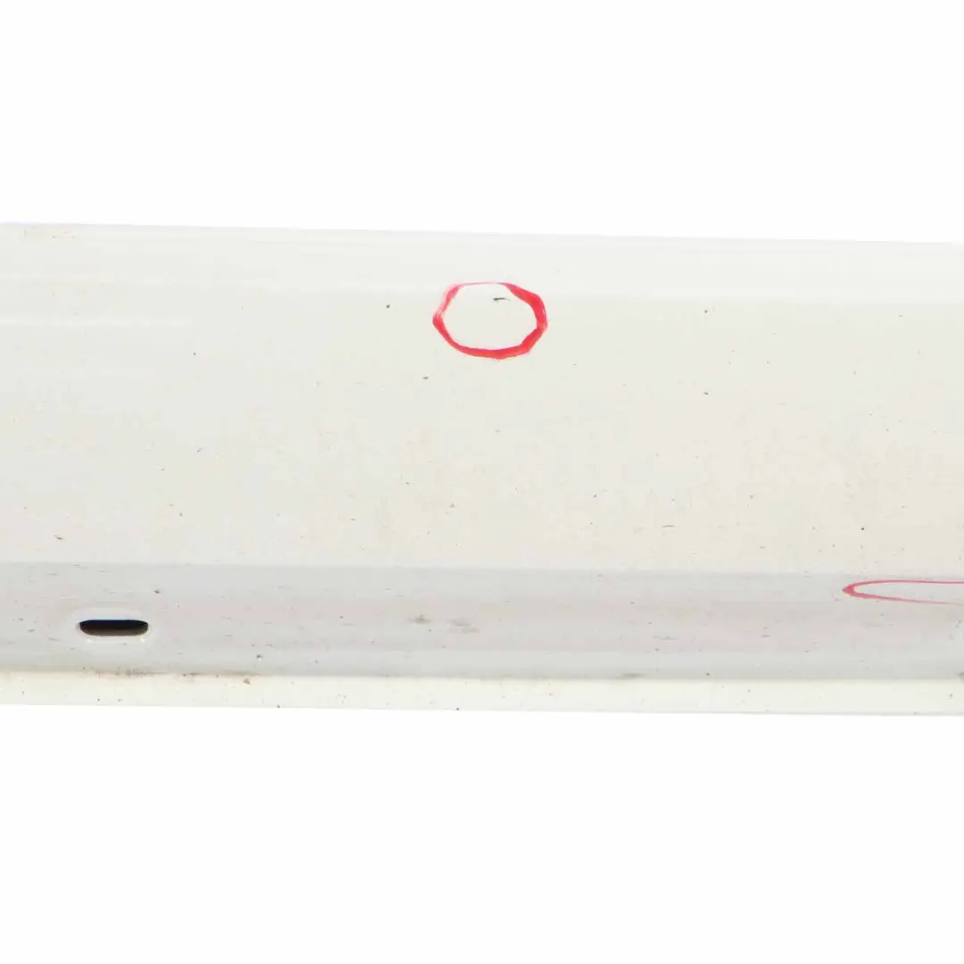 Side Skirt Cover Right O/S Sill Panel Estate Calcite White - 650 to Mercedes S212 with Part number A2126981254 Mercedes S212 Side Skirt Cover Right O/S Sill Panel Estate Calcite White - 650 - SKU A2126981254-CW - Part number A2126981254