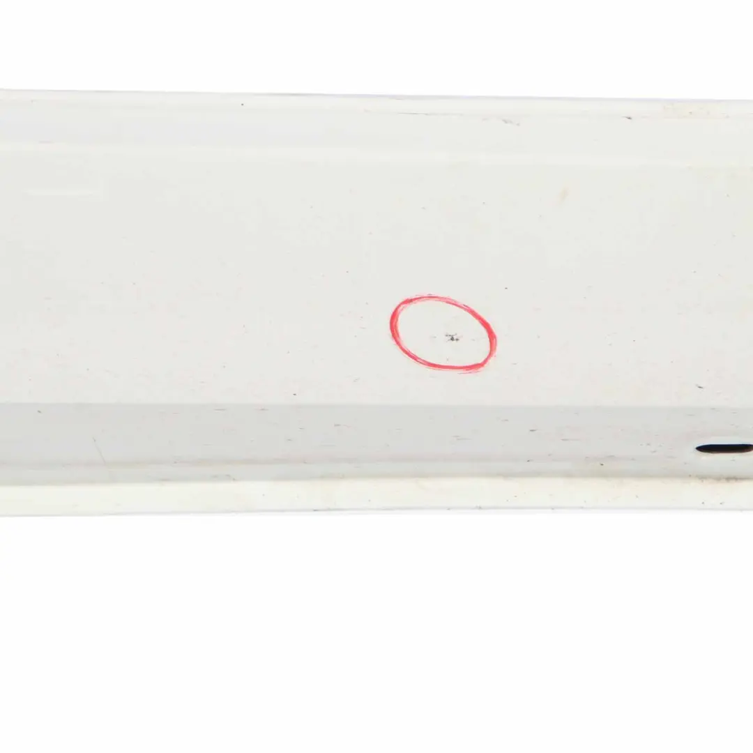 Side Skirt Cover Right O/S Sill Panel Estate Calcite White - 650 to Mercedes S212 with Part number A2126981254 Mercedes S212 Side Skirt Cover Right O/S Sill Panel Estate Calcite White - 650 - SKU A2126981254-CW - Part number A2126981254