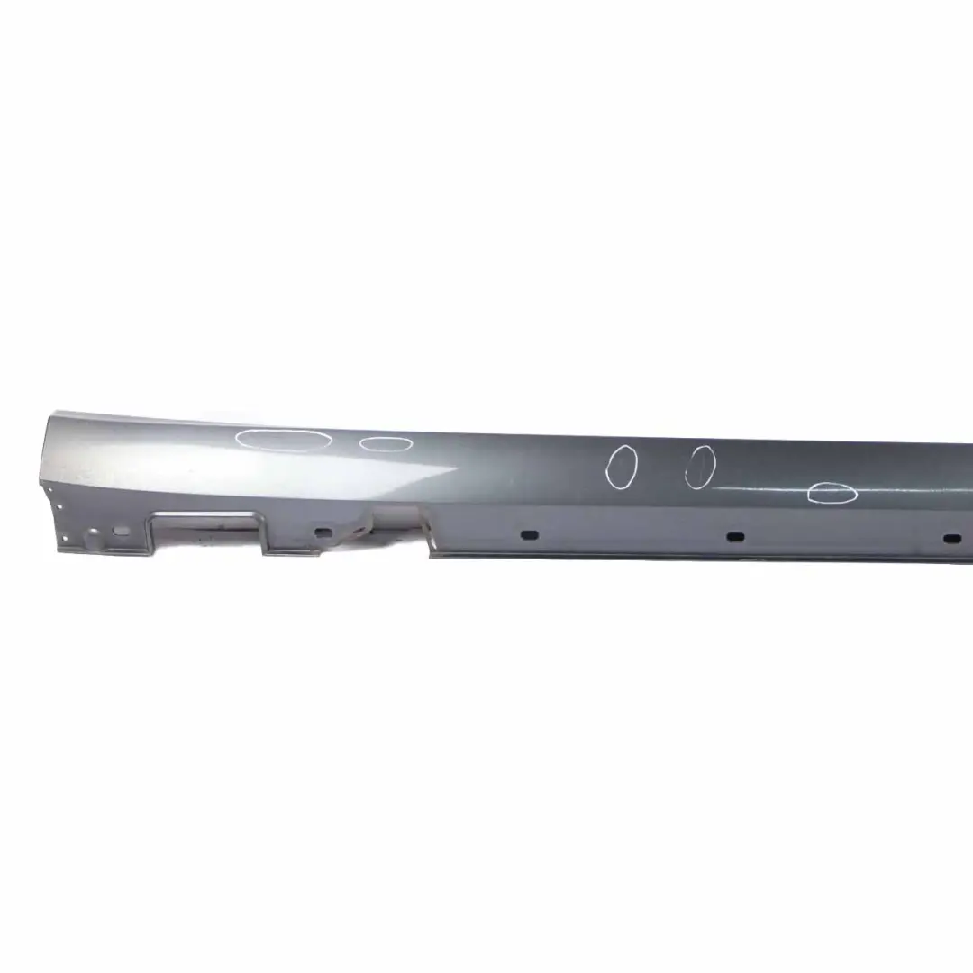 Side Skirt Cover Right O/S Sill Panel Estate Tenorite Grey - 755 to Mercedes S212 with Part number A2126981254 Mercedes S212 Side Skirt Cover Right O/S Sill Panel Estate Tenorite Grey - 755 - SKU A2126981254-TNG - Part number A2126981254