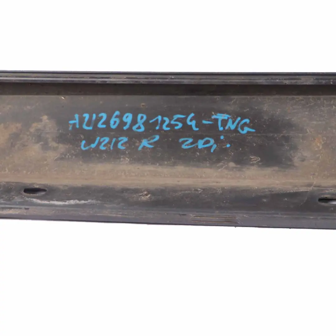 Side Skirt Cover Right O/S Sill Panel Estate Tenorite Grey - 755 to Mercedes S212 with Part number A2126981254 Mercedes S212 Side Skirt Cover Right O/S Sill Panel Estate Tenorite Grey - 755 - SKU A2126981254-TNG - Part number A2126981254