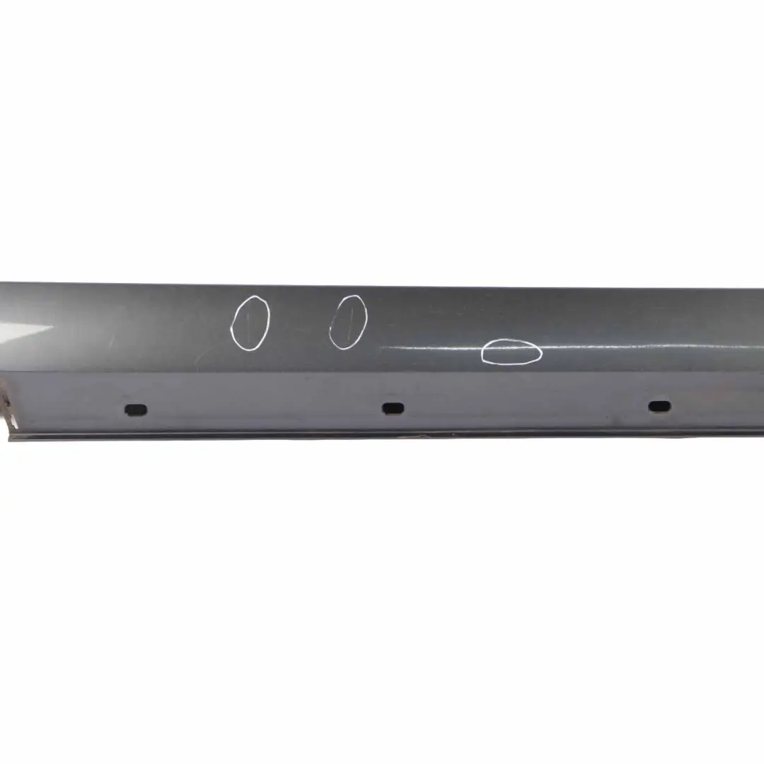Side Skirt Cover Right O/S Sill Panel Estate Tenorite Grey - 755 to Mercedes S212 with Part number A2126981254 Mercedes S212 Side Skirt Cover Right O/S Sill Panel Estate Tenorite Grey - 755 - SKU A2126981254-TNG - Part number A2126981254