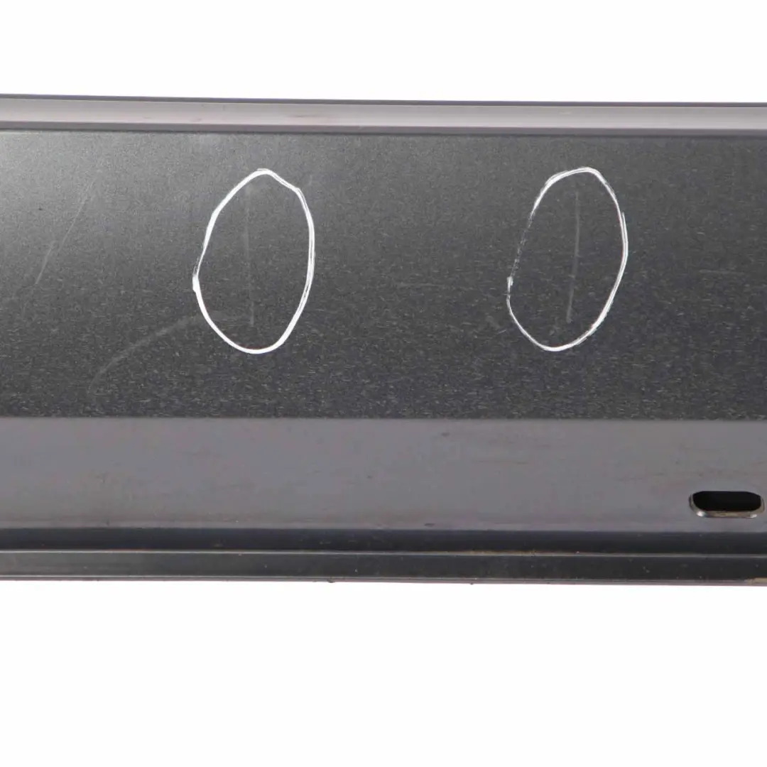 Side Skirt Cover Right O/S Sill Panel Estate Tenorite Grey - 755 to Mercedes S212 with Part number A2126981254 Mercedes S212 Side Skirt Cover Right O/S Sill Panel Estate Tenorite Grey - 755 - SKU A2126981254-TNG - Part number A2126981254