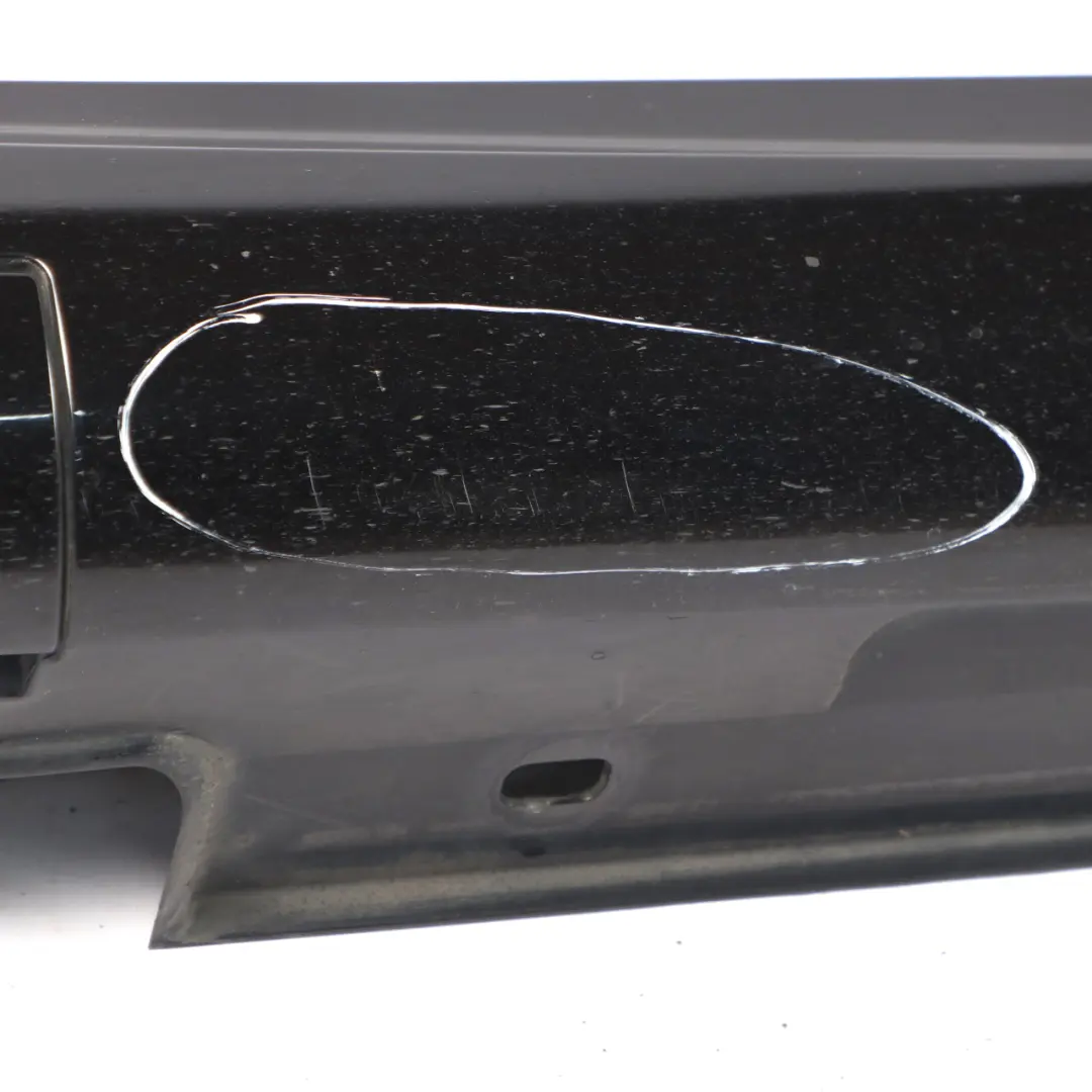 Side Skirt Door Sill AMG Right O/S Obsidian Black Metallic - 775 to Mercedes W212 with Part number A2126981554 Mercedes W212 Side Skirt Door Sill AMG Right O/S Obsidian Black Metallic - 775 - SKU A2126981554-OB - Part number A2126981554