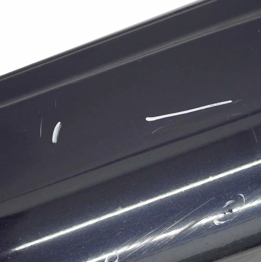 Mercedes S212 Side Skirt Cover Left N/S AMG Sill Panel Cavansite Blue - 890 - SKU A2126981754-CVB - Part number A2126981754