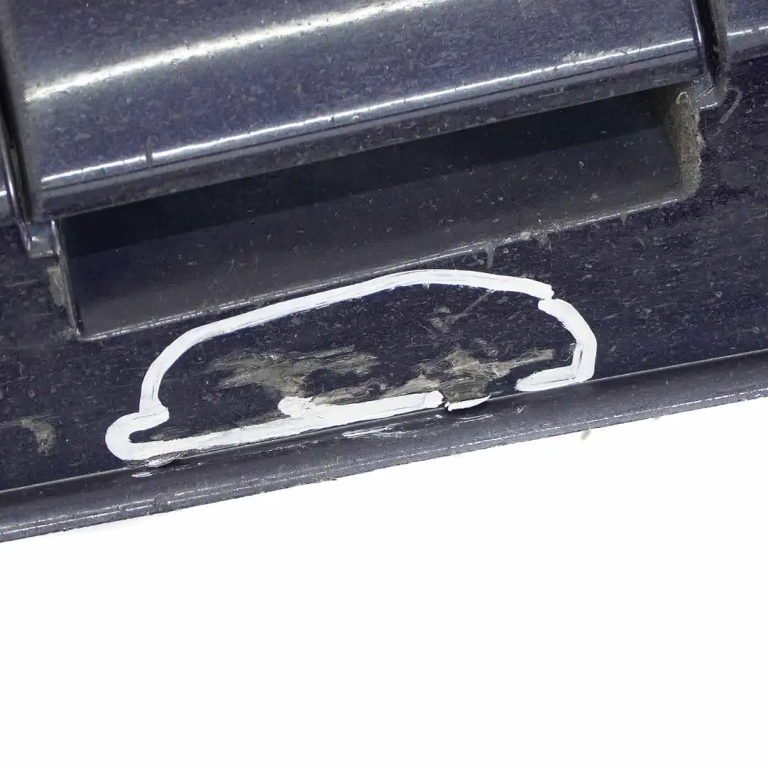 Mercedes S212 Seitenschwellerabdeckung AMG Links Schweller Cavansite Blau - 890 - SKU A2126981754-CVB - Teilenummer A2126981754