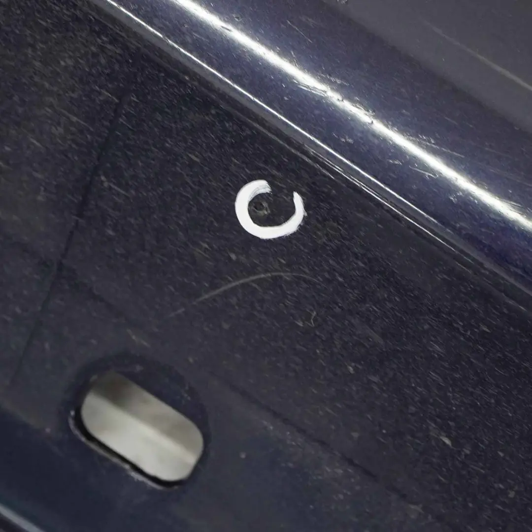 Mercedes S212 Cache jupe latérale AMG gauche Cavansite Blue - 890 - SKU A2126981754-CVB - Numéro de pièce A2126981754