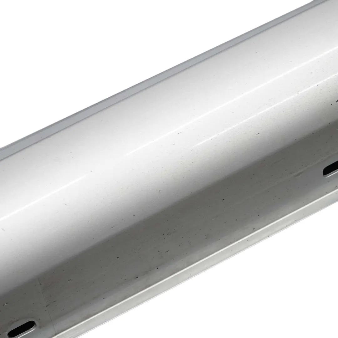 Mercedes W212 Side Skirt Right O/S AMG Door Sill Cover Iridium Silver 775 - SKU A2126981854-IRS - Part number A2126981854