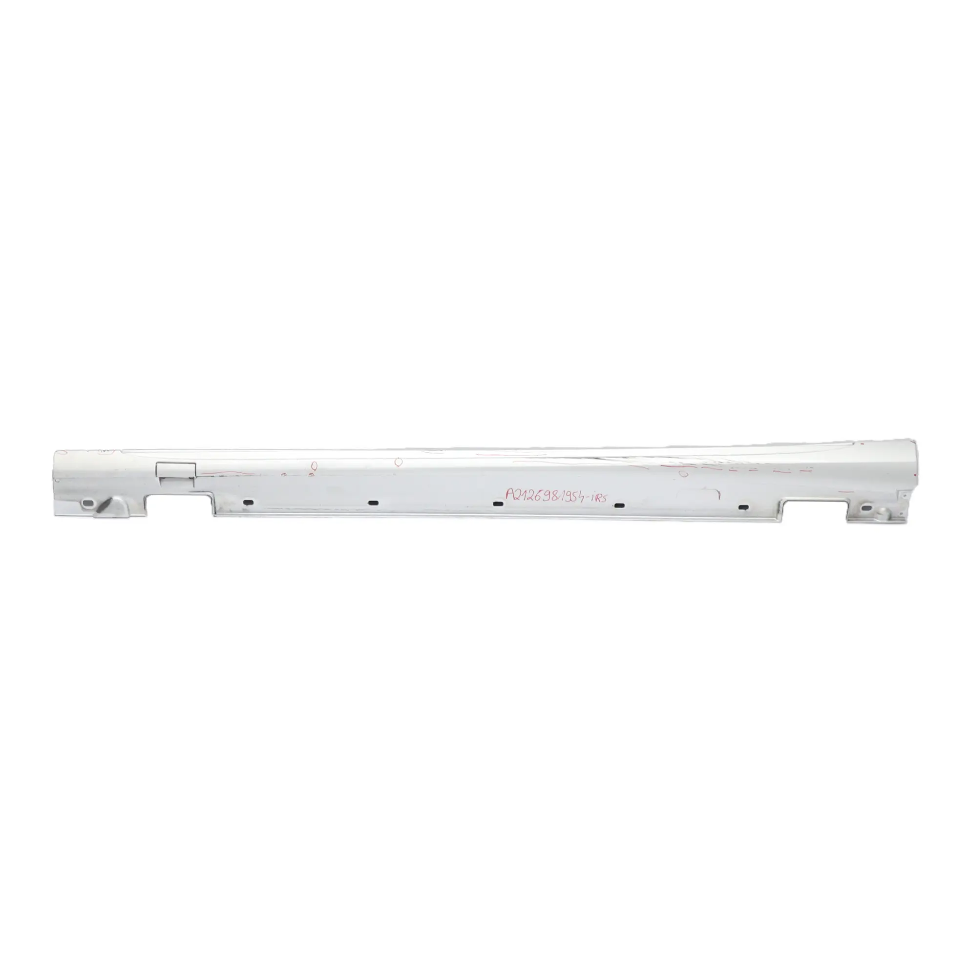 Mercedes W212 Bas de Porte Couverture Seuil AMG Gauche Iridium Silver - 775