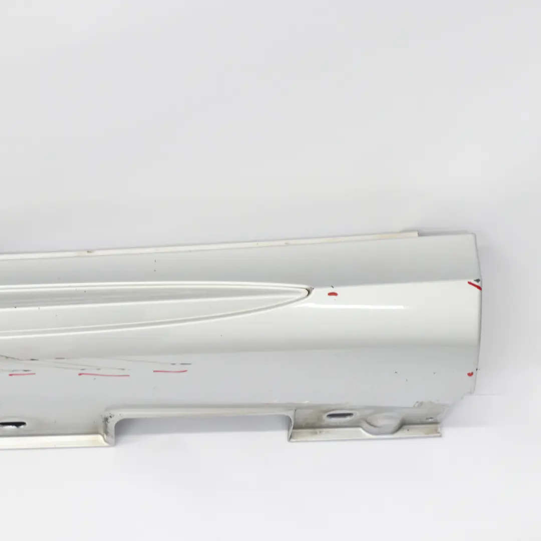 Mercedes W212 Side Skirt Cover Left N/S AMG Sill Panel Iridium Silver - 775 - SKU A2126981954-IRS - Part number A2126981954