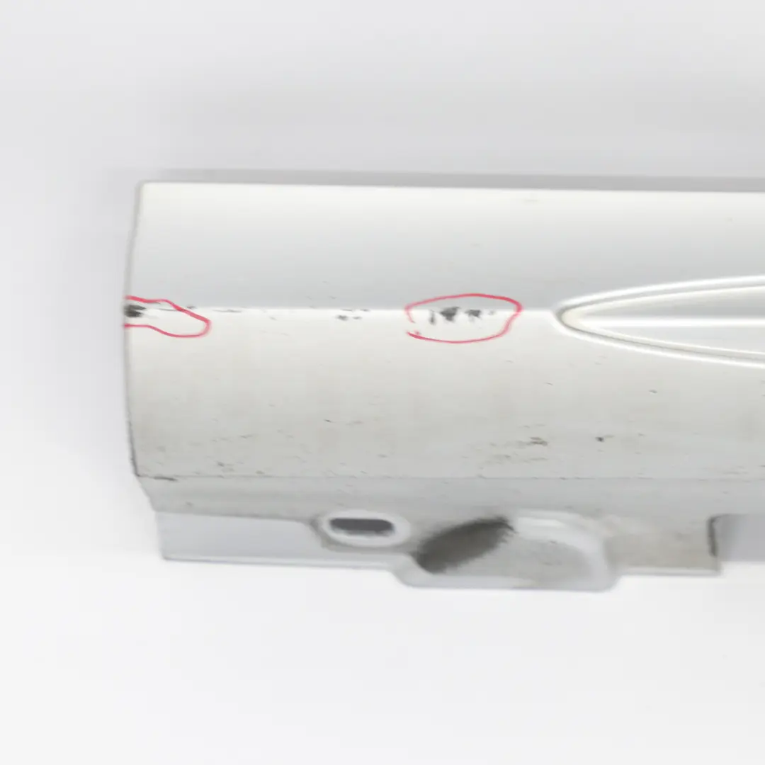 Mercedes W212 Side Skirt Cover Left N/S AMG Sill Panel Iridium Silver - 775 - SKU A2126981954-IRS - Part number A2126981954