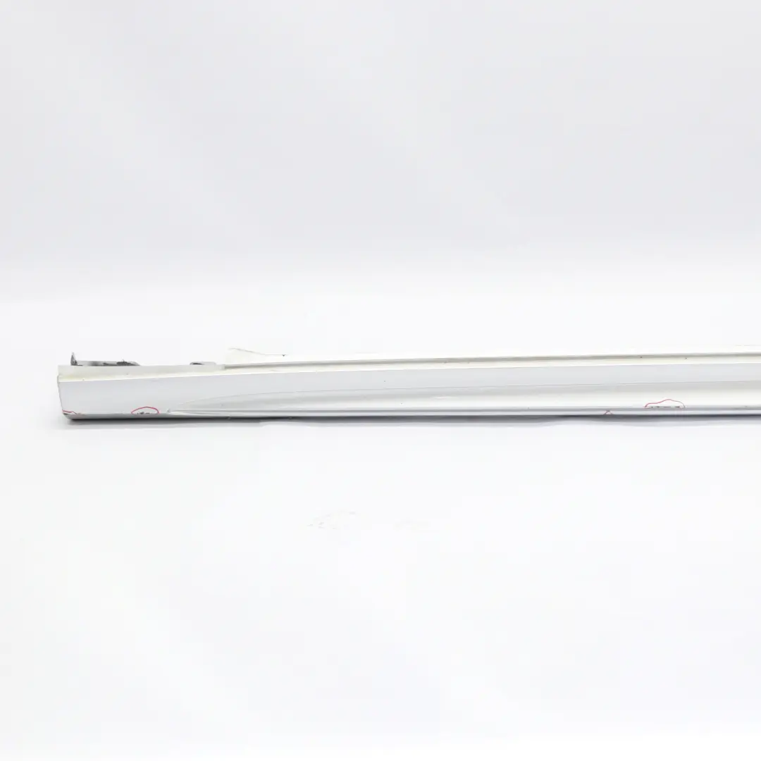 Mercedes W212 Side Skirt Cover Left N/S AMG Sill Panel Iridium Silver - 775 - SKU A2126981954-IRS - Part number A2126981954